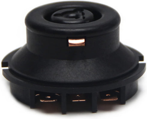 Fielect Electric Kettle Base Coupler Connector: 1pc Temperature Control Tip Top Base Socket, Black 220V