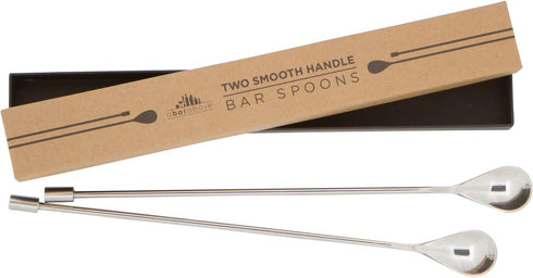 A Bar Above Bar Spoon Set Spiral Handle, Stainless Steel Mixing Spoons for Cocktail Mixer Set, Basic Professional or