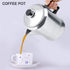 Shipenophy Percolator Coffee Pot, Aluminum Alloy Camping Coffee Maker for Stove Top, Coffee Kettle with Lid