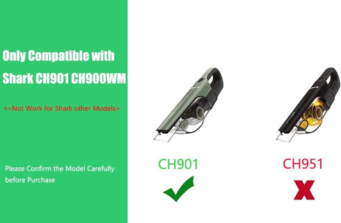 Shark CH901 Replacement Charger AC/DC Adapter Power Cord for CH901 CH900WM UltraCyclone Pro Handheld Vacuum