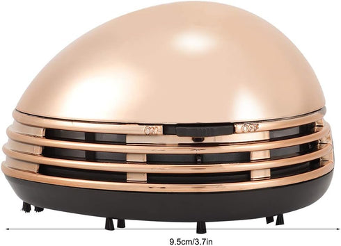 Mini Desktop Vacuum Cleaner, Portable Cordless Table Dust Sweeper, Ladybug Dust Sweeper for Cleaning Dust Crumbs
