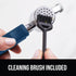 Set, GORILLA GRIP Garlic Press and Peel Heavy Duty Mincer Tool, Large Ergonomic Handle, Easily Mince and Crush Garlics