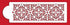 Designer Stencils Mexican Tile Cake Stencil Tier 4, Beige/Semi-Transparent