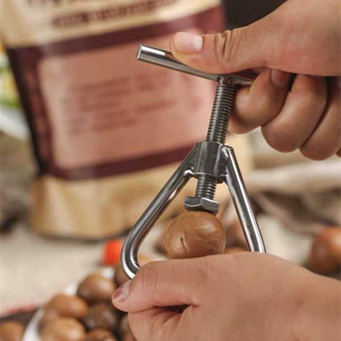 Nut crackers Tool for All Nuts, Heavy Duty Stainless Steel Pecan Walnut Plier Opener Tool for Black Walnut, Macadamia