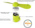 Cell Phone Fan for iPhone, 4 Pack Mini USB Fan for Mobile Phones, Portable Pocket Fan for iPhone 14 13 12 11 10 9