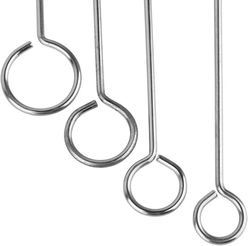 Set of 10 Stainless Steel Split Chocolate Forks for Hot Pot DIY Decorative Tools, Pralines, and Truffles