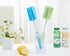 VASANA 3PCS Sponge Cleaning Brush Set, Adjustable Long Handle Cup Bottle Scrubber Sponges for Baby Bottles