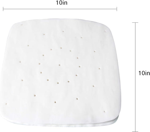 Air Fryer Parchment Paper Liners, 100Pcs Compatible with XXXL Air Fryer (10"×10") for 6.8QT/7.6QT/8.5QT/9.5QT or Bigger