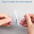 Heavy Duty Adhesive Wall Hooks for Hanging, 20 Pack, No Damage Picture Frame Hangers for Home Office