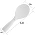 2 Pcs Non-stick Rice Paddle - Standing Rice Serving Spoon, Heat Resistant Kitchen Tools, Cute Cooking Spoons (White)