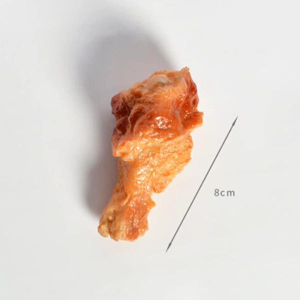 5 Pack Simulated Chicken Legs Fake Food Model Simulated Model Lifelike Fake Fried Chicken Home Kitchen Party Decoration