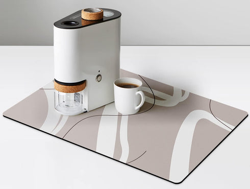 Golener Bar Mat Spill Mat,Counter Protector Absorbent Coffee Maker Spill Mat Under