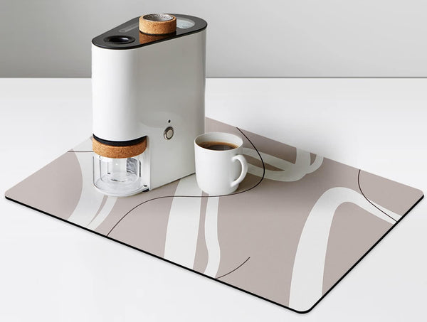 Golener Bar Mat Spill Mat,Counter Protector Absorbent Coffee Maker Spill Mat Under