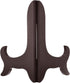 uxcell 2pcs 8" Wooden Easel Plate Holders, Folding Display Stand Brown for Picture Frames