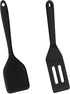 2 Pieces Mini Silicone Spatula, Nonstick Heat Resistant Small Spatulas for Kitchen Cooking