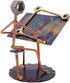 Draftsman Collectible Handmade Metal Art Figurine - Desk Accessories, Trophy, and Office Décor Gift