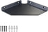 YUjieSTC 8 Inch Black Floating Corner Shelf Wall Mounted, Triangle Storage Shelf for
