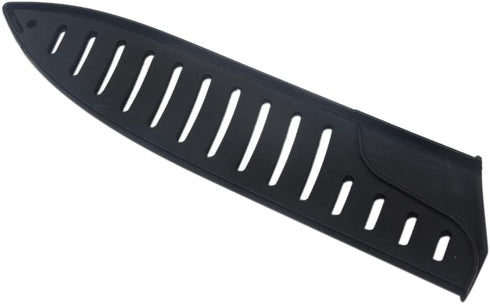 Black Plastic Kitchen Knife Blade Protector Cover for 8 Inch Knife, Practical Sheath for Kitchen Utensil