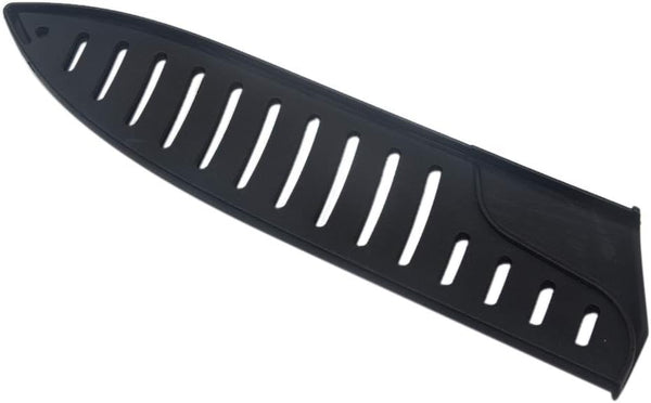 Black Plastic Kitchen Knife Blade Protector Cover for 8 Inch Knife, Practical Sheath for Kitchen Utensil