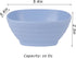 SOUJOY 20 Pack Wheat Straw Bowls, 20 Oz Unbreakable Cereal Bowls, Reusable Soup Bowls for Snacks, Rice, Condiments, Side Dishes, Ice Cream, Microwave and Dishwasher Safe by SOUJOY