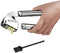 Best Garlic Press with Cleaning Brush, Solid 18/10 Stainless Steel Garlic Crusher Mincer Ginger Tools