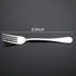 Briout Silverware, Dinner Fork Set of 12 - 8 Inches Premium Food Grade Stainless Steel Forks for Home Kitchen