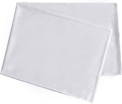 YAROO Body Pillow Cover 20" x 60", 100% Egyptian Cotton, Super Soft with Zipper, White