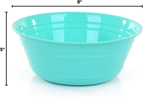 Mintra Home Snack Bowls, Large 2pk (4L), Teal