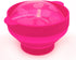 Mini Microwave Popcorn Popper, BPA Free Silicone Collapsible Popcorn Maker, Dishwasher Safe (Vibrant Pink)