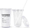 Simple Green Solutions Customizable Paper Insert Acrylic Double Wall Cup for Cold Drinks, 16oz