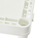 Gracious Living 4 Shelf Organizer System for Home, Garage, Basement, and Laundry - Fixed Height, White