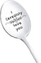 I Cerealsly Love You Gift Spoons for Husband Wife, Christmas Birthday Gifts for Cereal Lover