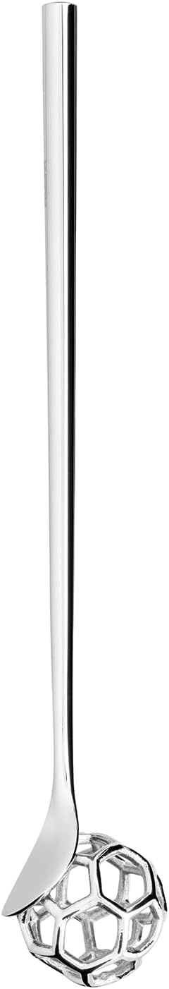 Alessi "Acacia" Honey Dipper in 18/10 Stainless Steel, Mirror Polished, Silver