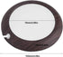 USB Cup Warmer Coaster, Coffee Mug Warmer for Desk, Dark Wooden Grain Heat Pad