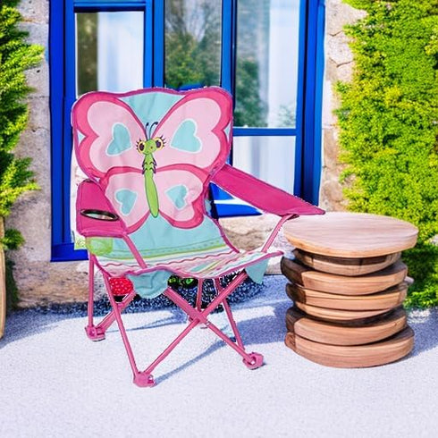 Packaging) Melissa & Doug Cutie Pie Butterfly Camp Chair (Frustration-Free