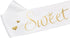 Sweet 16 Satin Sash, 16 Birthday Gift, Party Favors, Supplies and Decorations