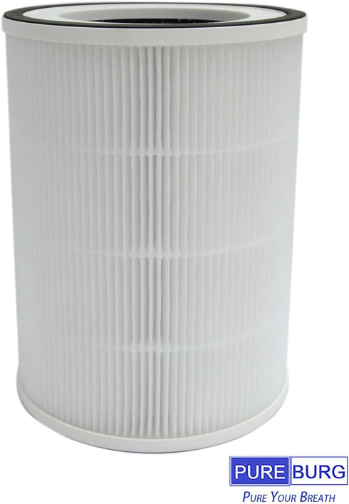 PUREBURG Replacement Filter for Afloia KILO, KILO PRO, KILO PLUS, MIRO & MIRO PRO Air Purifier, 2-Pack H13 HEPA