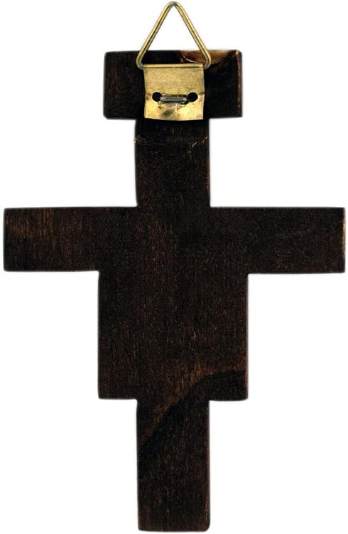 Venerare Deluxe San Damiano Crucifix | Great Catholic Gift for First Holy Communion, Confirmation, Housewarming