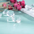 LONGWIN 30mm Crystal Diamond Themed Dinner Party Table Decoration, Pack of 8, Clear