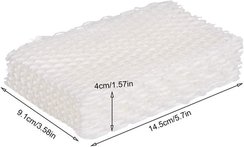 SaferCCTV Replacement Humidifier Wick Filters Compatible with ReliOn WF813 HC832, DH-830 / DH830 Series Cool Moisture Humidifier (4pc) by SaferCCTV