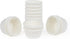 Caperci 500 Count Mini Cupcake Liners, White Muffin Liners, Greaseproof Small Cupcake Wrappers for Baking