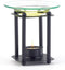 Gifts & Decor Zingz & Thingz Art Deco Collection Structural Metal Oil Warmer - 3.875x3.875x4.5