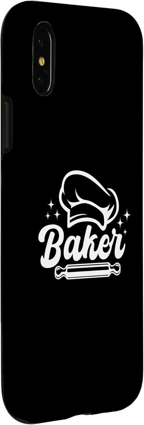 Bread Baker Pastry Chef Baking iPhone X/XS Bakery Confectioner Case