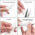 Pastry Bag - 100 Pieces 16 Inch Disposable Piping Bags Set with 8 Decorating Tips for Cake Decorating