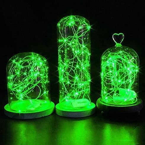 2 Pack 10ft/3m YJFWAL Fairy String Lights(Built in Batteries) Battery Operated Fairy Lights Starry String Lights on
