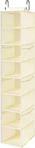 Closet 8 VERONLY Hanging Shoe Organizer for with Shelves,Mesh Pockets-Wider Hanging Shelves for Shoes,Clothes,Hats