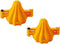 Ganpati Modak Mould/Modak Maker Set of 2, Plastic Chocolate Cake Mould