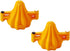 Ganpati Modak Mould/Modak Maker Set of 2, Plastic Chocolate Cake Mould