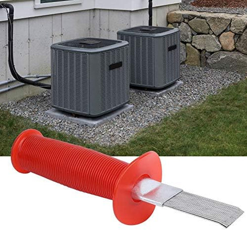 POCREATION Air Conditioner Fin Comb, Stainless Steel Coil Comb for Cleaning and Repair Equipment