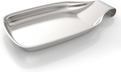 Spoon Rest for Stove Top, 8 X 4 Inch Large Stainless Steel Holder for Kitchen Utensils